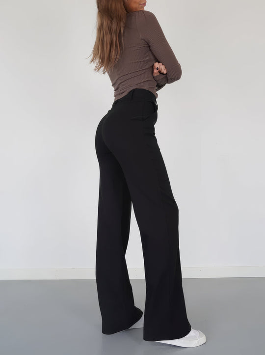 Orchid High Waist Pantalon Met Hoge Taille